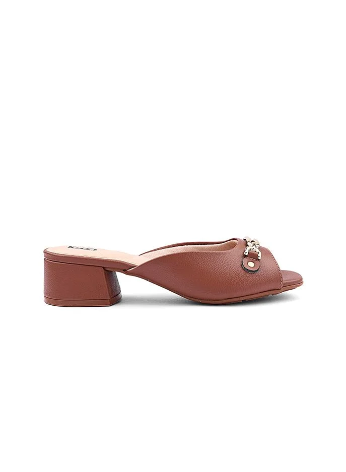 أيقون Women's Sophisticated Heeled Slipper